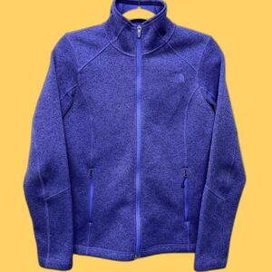 The North Face Purple Polyester Full Zip Jacket Women's Sz S